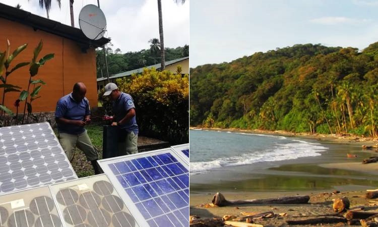 Guardaparques del Parque Nacional Natural Gorgona superan emergencia con energía solar