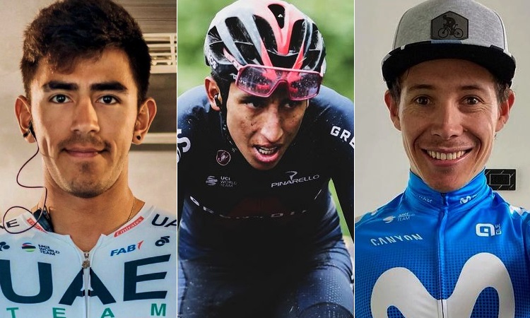 Los colombianos que participarán en la Vuelta a España 2021