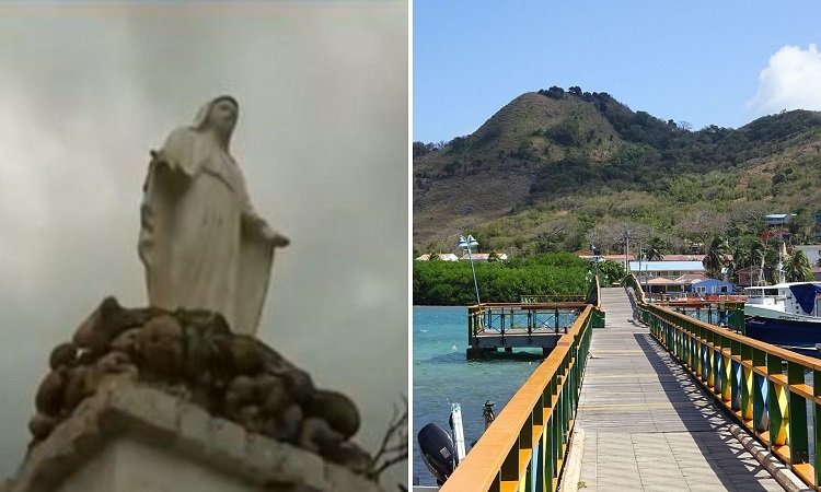 Imagen de Virgen María en Santa Catalina quedó intacta tras paso del huracán Iota