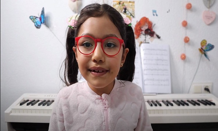 Pianista boyacense de 8 años triunfa en Europa ¡Un orgullo para Colombia!