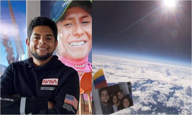 La historia de Faber Burgos, el youtuber que grabó la Tierra desde la atmósfera