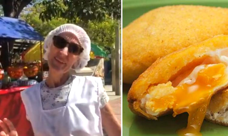 Bárbara Brissenden, la estadounidense que se enamoró de Colombia y se gana la vida vendiendo arepas de huevo