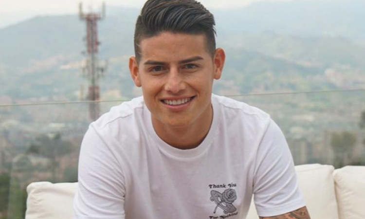 Este es el cambio que ha tenido James rodríguez con sus carros