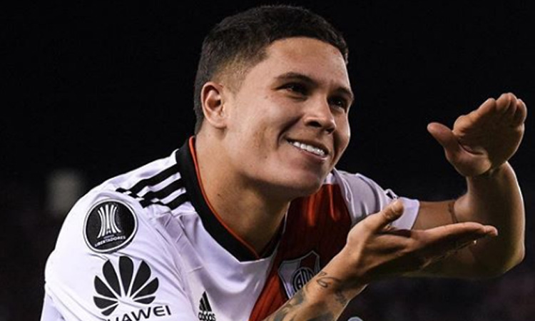 Juan Fernando Quintero fue elegido como el segundo mejor futbolista de Suramérica