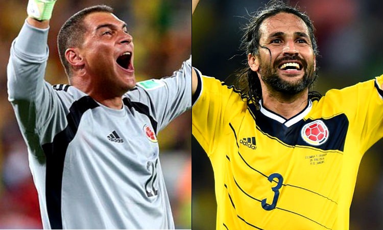 Mondragón y Yepes serán los embajadores de la Selección Colombia en la Copa América