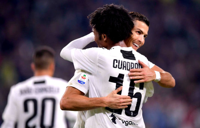 Juan Guillermo Cuadrado es nuevamente campeón de Italia con Juventus