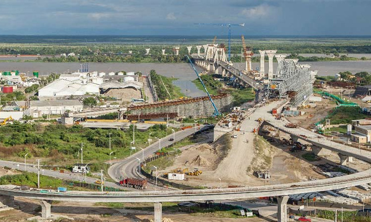 Colombia estrenará el puente más ancho de toda Latinoamérica ¡Una obra de ingeniería!