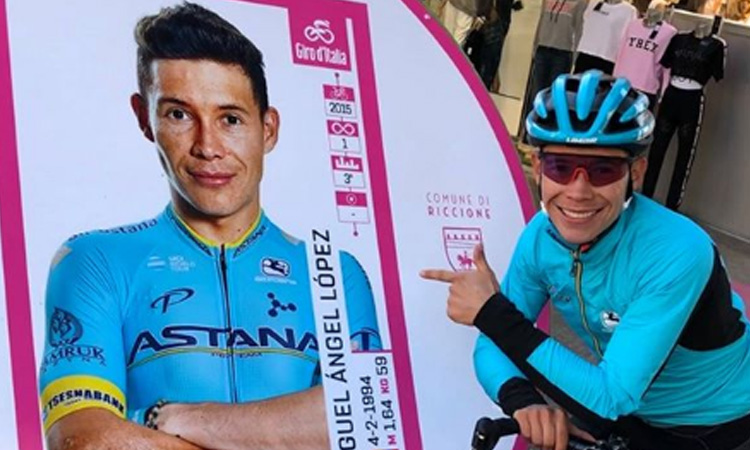 Miguel Ángel ‘Superman’ López es el nuevo líder de los jóvenes del Giro de Italia