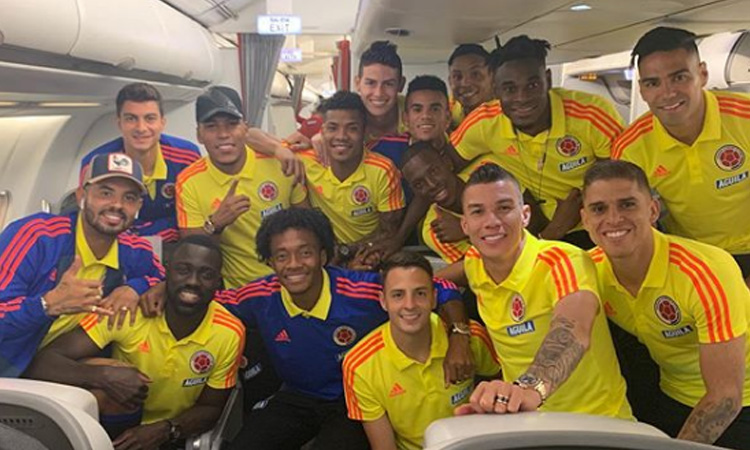 La Selección Colombia ya está en Brasil para disputar la Copa América ¡Con toda la ilusión!