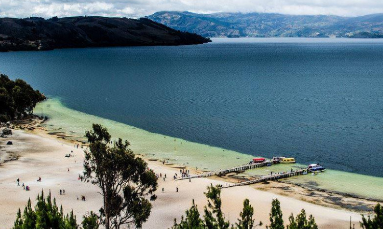 Salvemos y cuidemos Playa Blanca en Boyacá, uno de los lugares más bellos que tiene Colombia