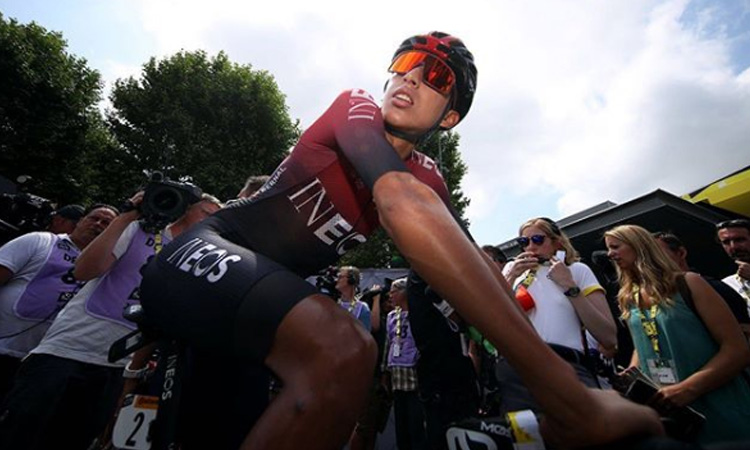 Egan Bernal tuvo una gran etapa y se acercó al liderato del Tour de Francia