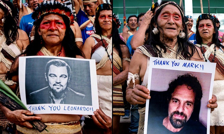 Leonardo DiCaprio y Mark Ruffalo unen fuerzas para proteger la Amazonía