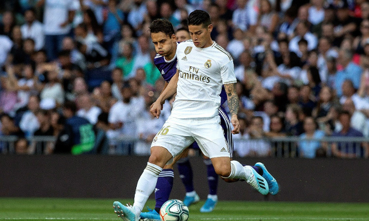 James Rodríguez regresó a la titular con el Real Madrid en la Liga de España ¡Inicia una nueva ilusión!