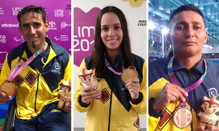 Colombia ya tiene cinco medallas de oro en los Juegos Parapanamericanos de Lima ¡Un gran orgullo!