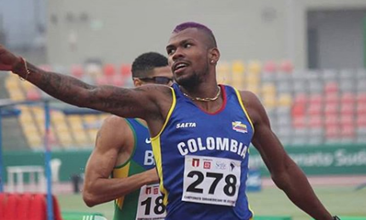 Con récord nacional Anthony Zambrano se clasificó a la final de 400 metros en el Mundial de Atletismo