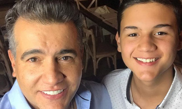 Carlos Calero está feliz por la recuperación de su hijo ¡Superó un momento difícil! La Nota Positiva