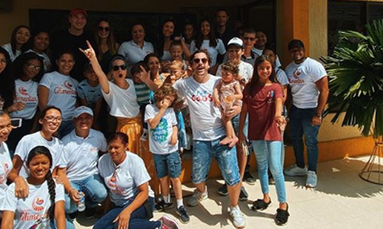 Alejandro Riaño inauguró un centro de recuperación de alimentos para niños en extrema pobreza en Cartagena