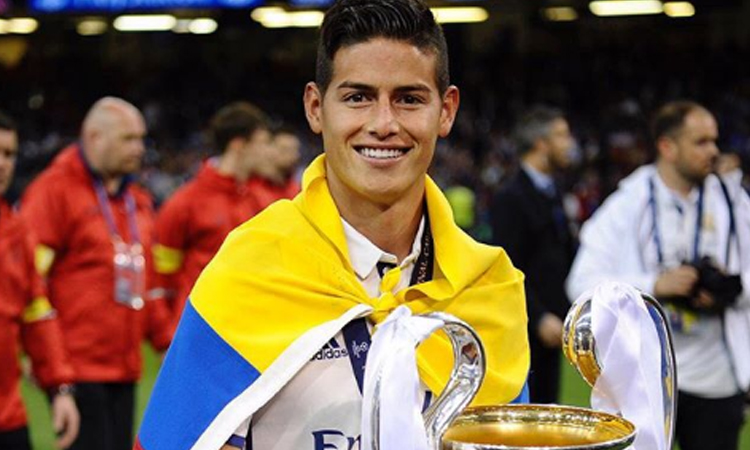 James Rodríguez: el colombiano con más títulos en el fútbol internacional La Nota Positiva