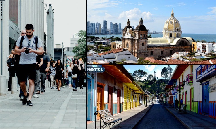 Los turistas extranjeros que más visitan Colombia, ¡las proyecciones del sector son maravillosas!