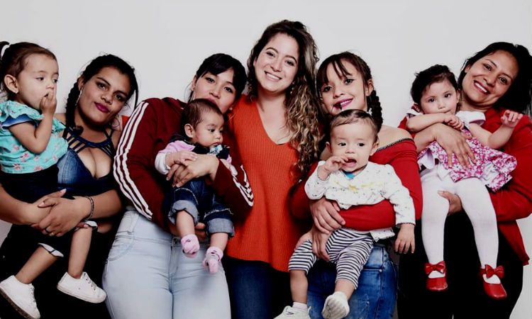 La colombiana que trabaja por el bienestar de los niños y madres vulnerables