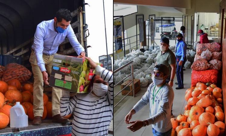 Municipio de Colombia crea estrategia para entregar alimentos y libros a sus ciudadanos