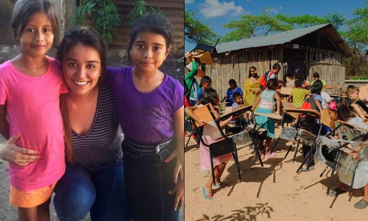 El proyecto que lleva pupitres a los colegios más alejados de Colombia