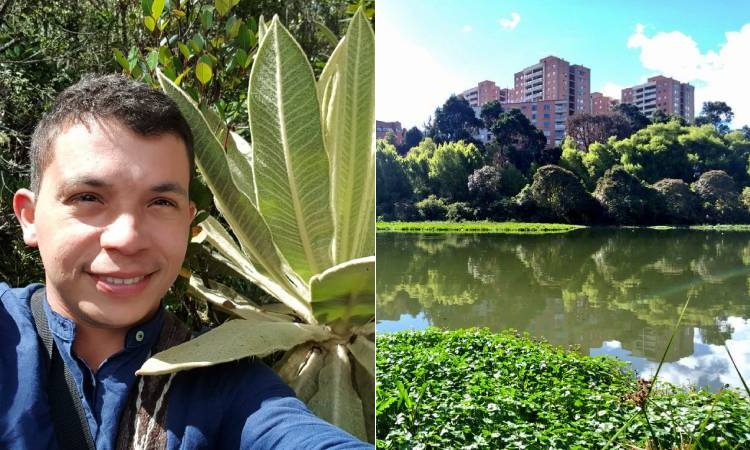 Joven costeño se enamoró del Humedal de Córdoba en Bogotá y ahora es su protector