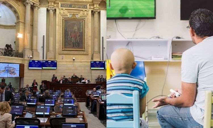 Senado aprobó ley que prioriza la atención médica para niños con cáncer