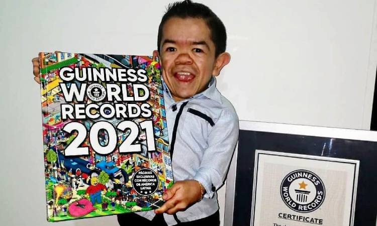 Colombia recupera el Guinness Records del hombre más pequeño del mundo