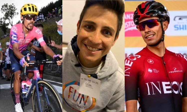 Colombia llega con 8 caras y mucho joven talento a la Vuelta a España 2020
