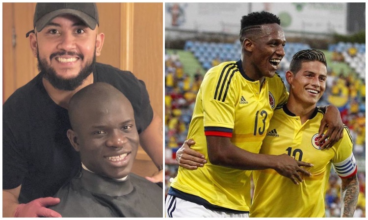 Cristian David Gómez, el barbero de James, Mina y más estrellas del fútbol en Inglaterra