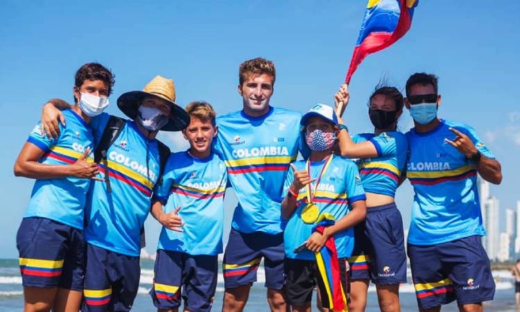 Colombia es el país ganador en el campeonato infantil de Surf
