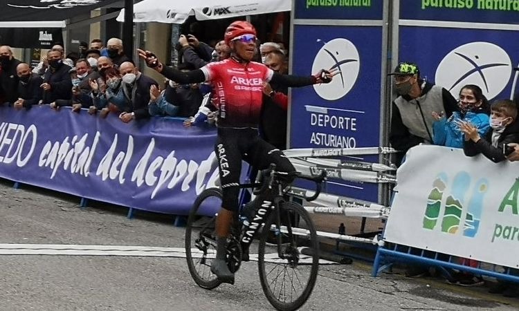 Nairo Quintana ganó la primera etapa de la Vuelta a Asturias