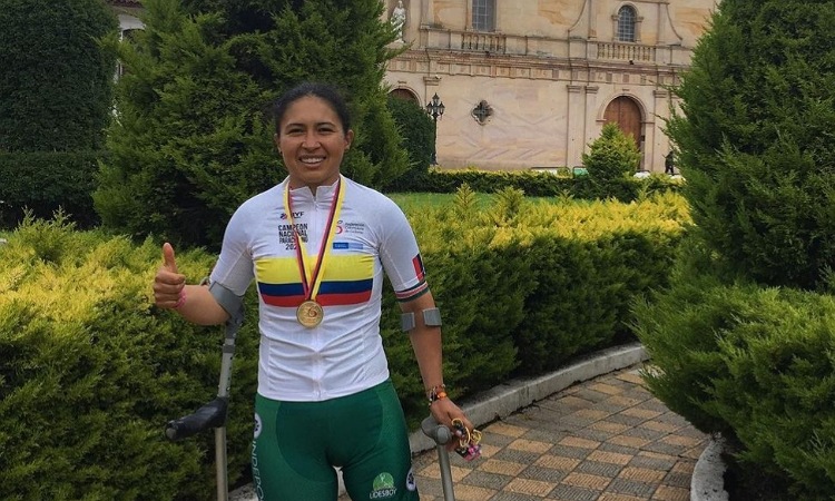 ¡Sensacional! Carolina Munévar quedó campeona en el Mundial de Paracycling