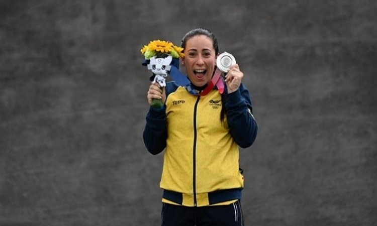 “Una medalla de plata que vale oro”: Mariana Pajón hace historia en los Juegos Olímpicos