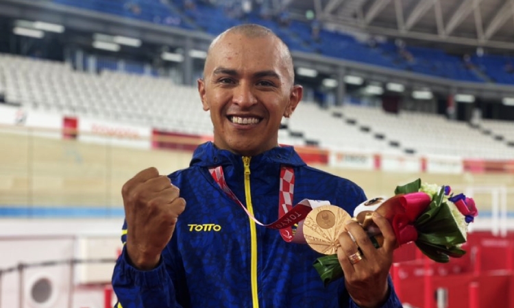 Ciclismo colombiano es protagonista en los Paralímpicos de Tokio con Diego Dueñas