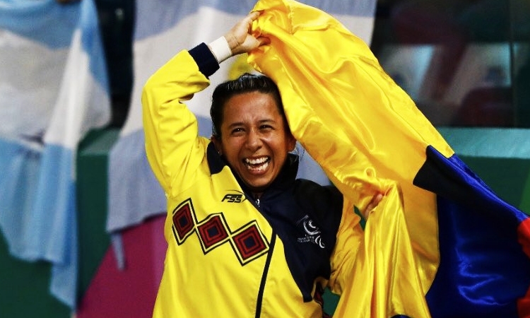 Mayerli Buitrago ganó medalla de plata para Colombia en los Juegos Paralímpicos