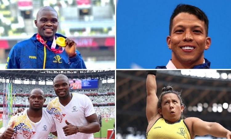 ¡Orgullo nacional! Colombia completa 6 medallas en los Paralímpicos de Tokio