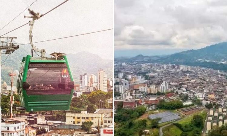 Inauguran el cable aéreo más largo de Colombia ¡Tiene 3,4 kilómetros de longitud!