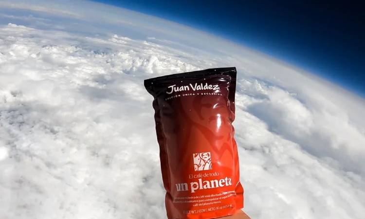 Histórico, café colombiano fue enviado al espacio por primera vez