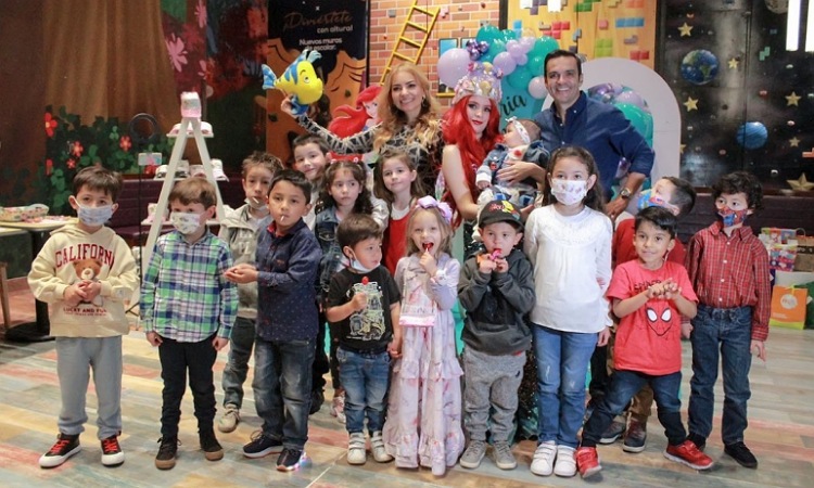 Juan Diego Alvira celebró el cumpleaños de su hija y los invitados fueron niños sordos