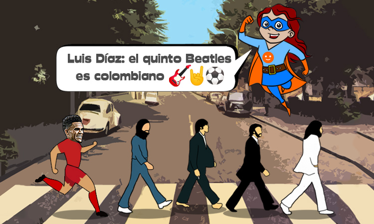 Luis Díaz, el ‘quinto Beatles’ es colombiano