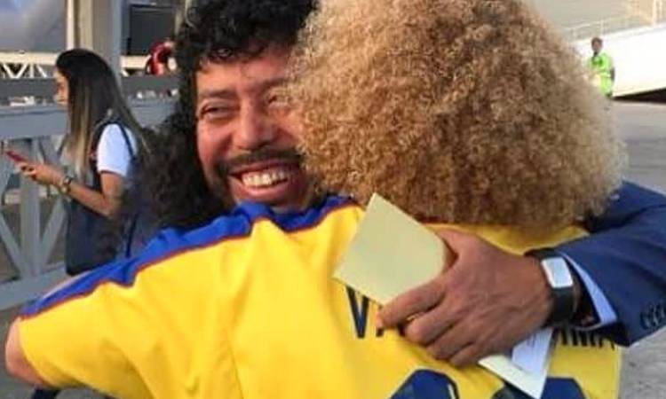 René Higuita sorprendió al “Pibe” Valderrama con un regalo