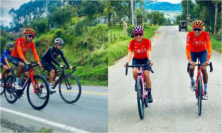 “Tengo ganas de más”: Egan Bernal vuelve a pedalear en carretera