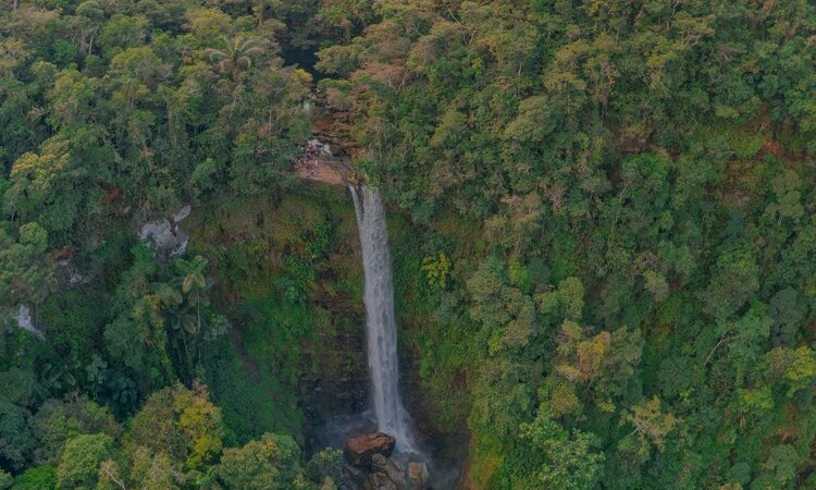 Así es "la cascada del Fin del Mundo" que existe en Colombia