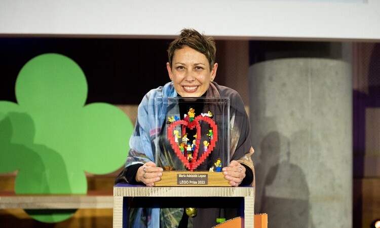 La primera colombiana en recibir el premio Lego por su aporte a la educación infantil