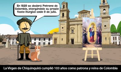 La Virgen de Chiquinquirá cumplió 103 años como patrona de Colombia