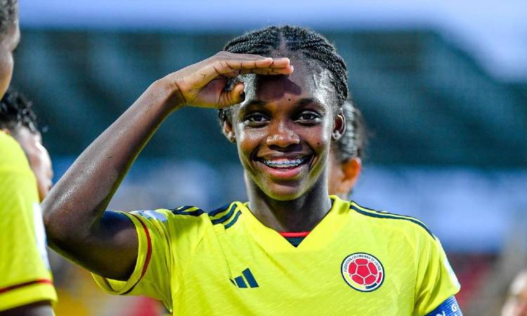 Linda Caicedo hace historia superando al 'Pibe' y Falcao en dato histórico de mundiales