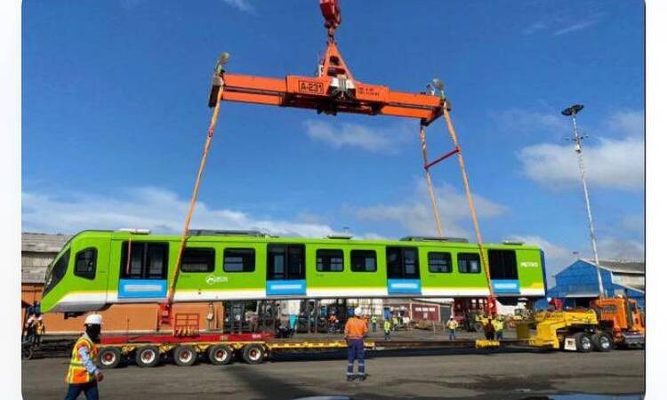 Llegó a Colombia el primer vagón del Metro de Bogotá