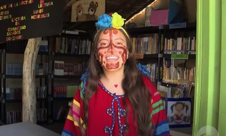 María Paula García, una joven que construyó una biblioteca en una ranchería de La Guajira